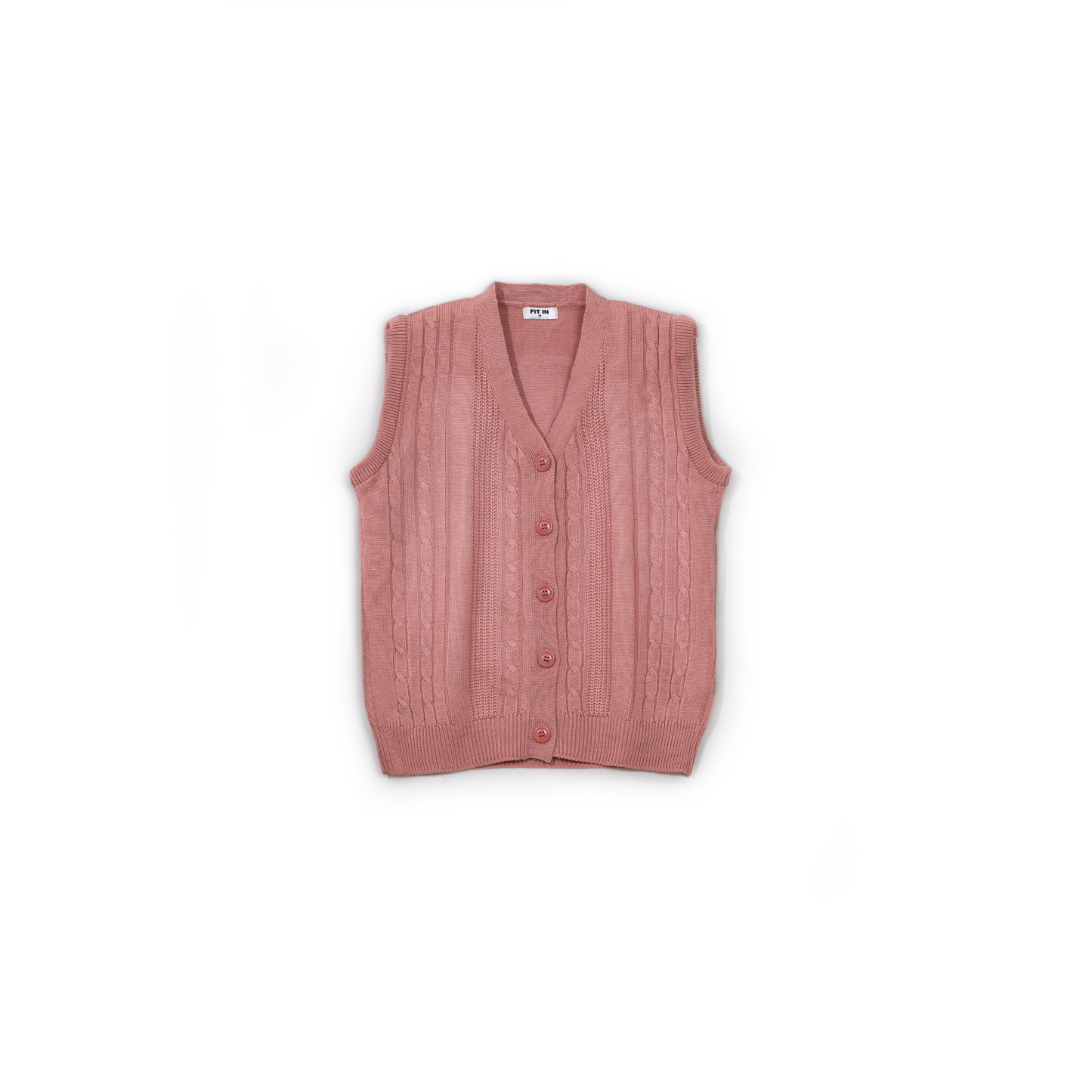 Twisted Sleeveless Sweater