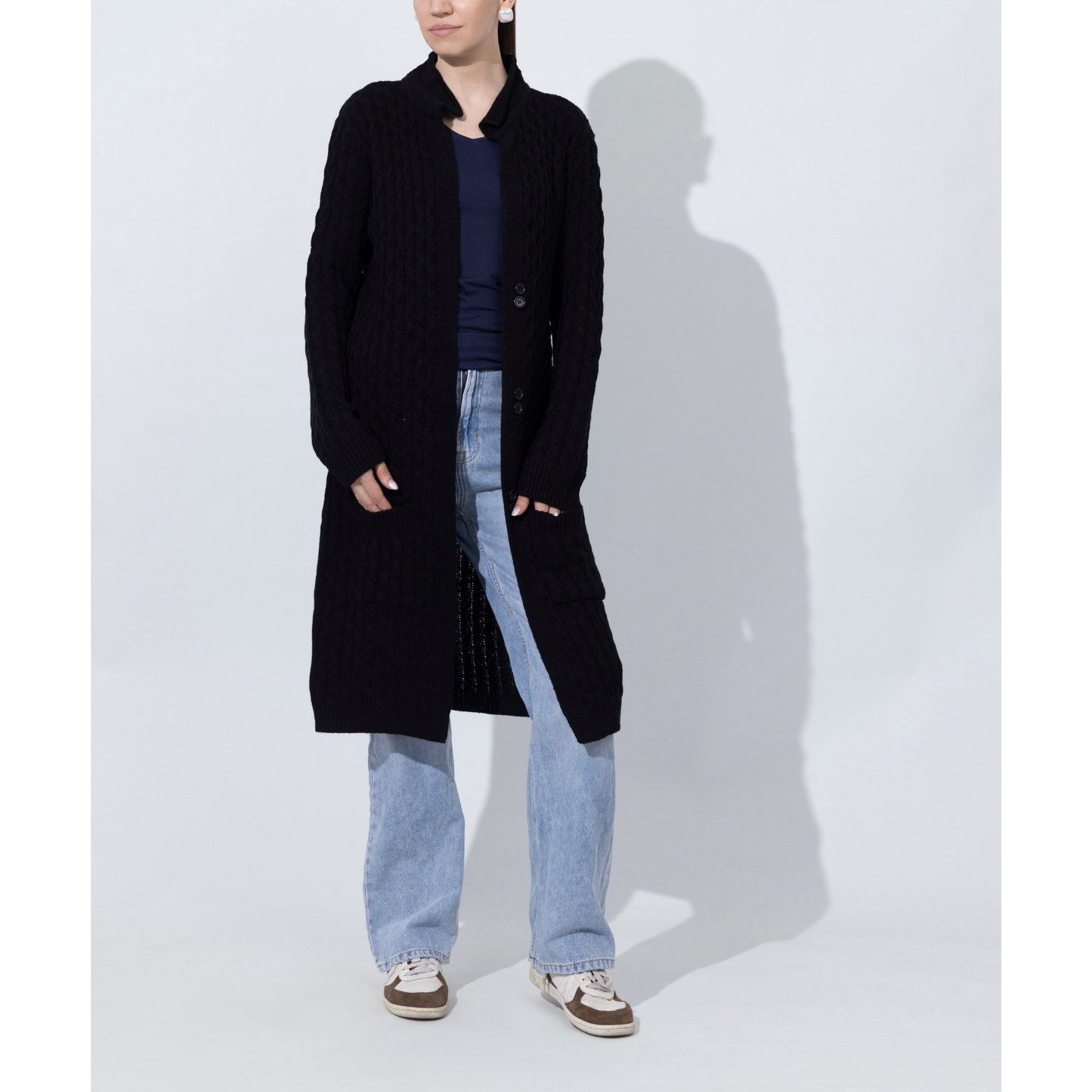 The Haven Long Ribbed Knit Sweater