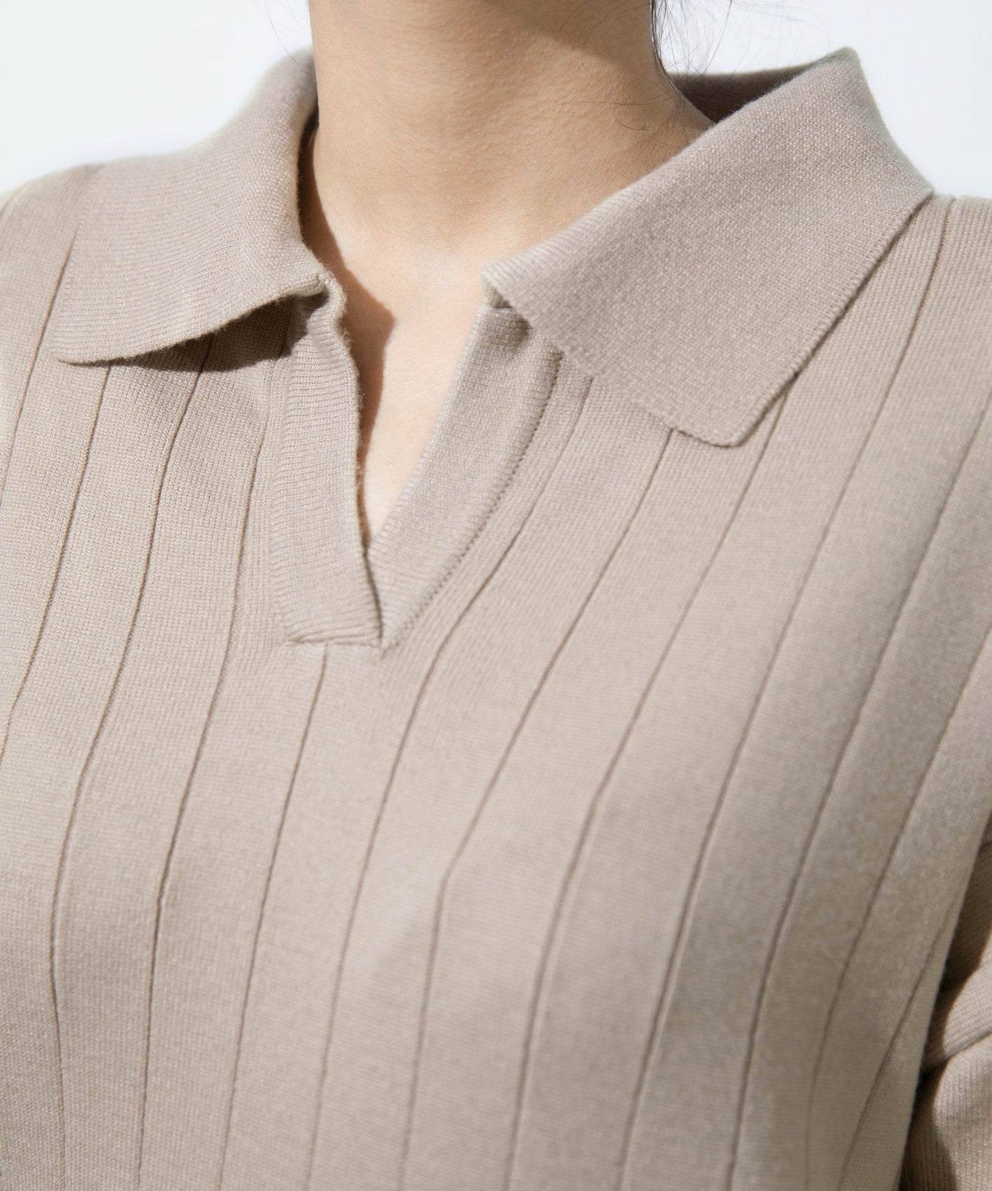 BEIGE LONG CO ORD SET