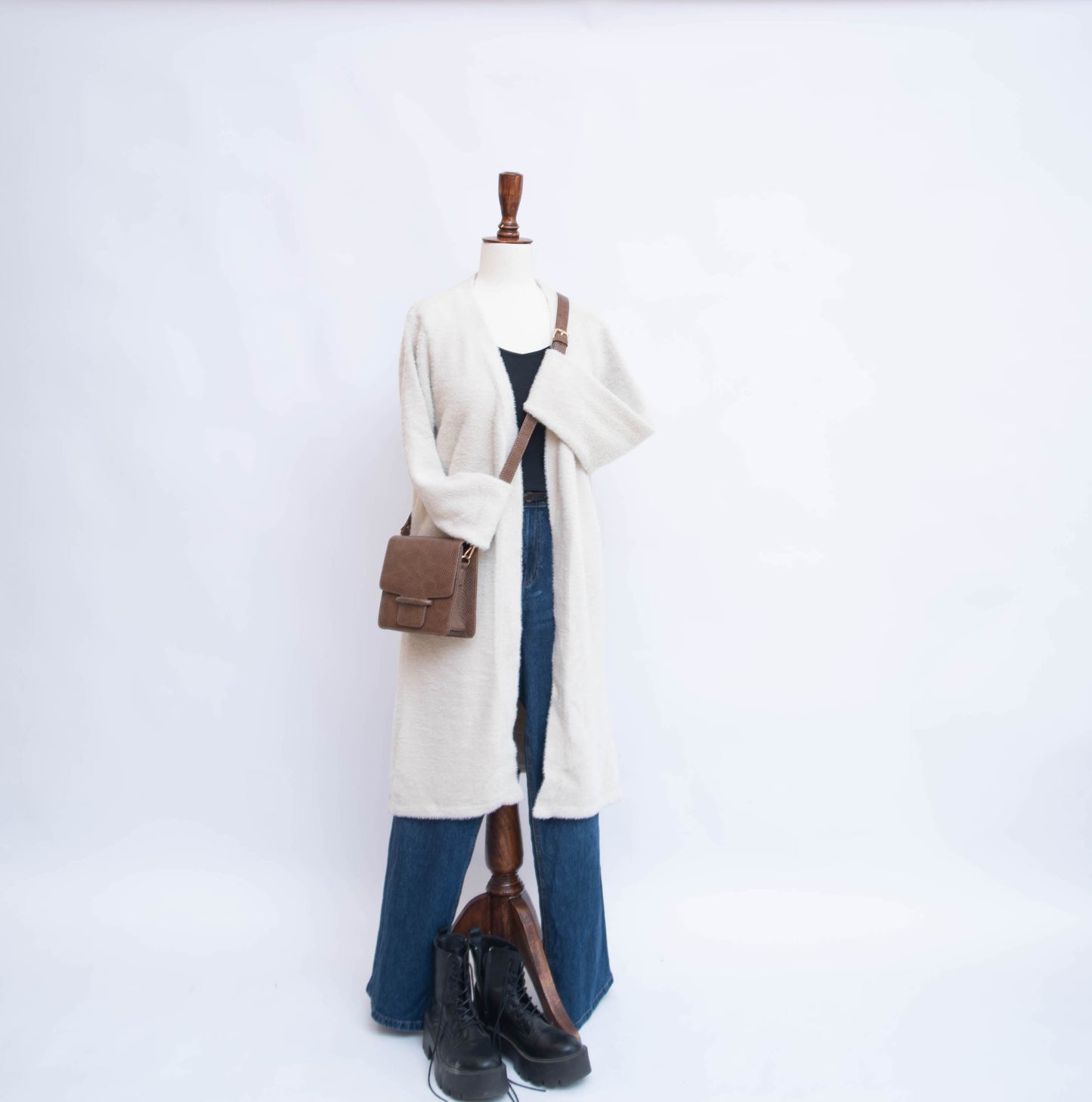 SOFTY MID LENGTH CARDIGAN
