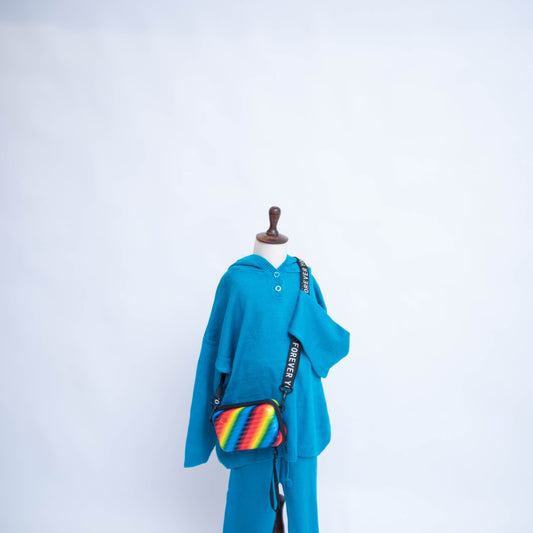 PULLOVER Ocean blue (co-ord set )