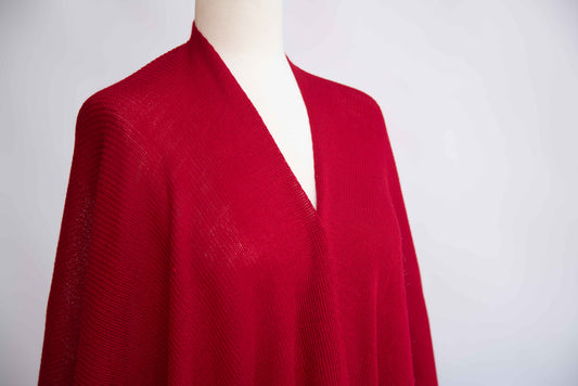 Cape Shawl Red