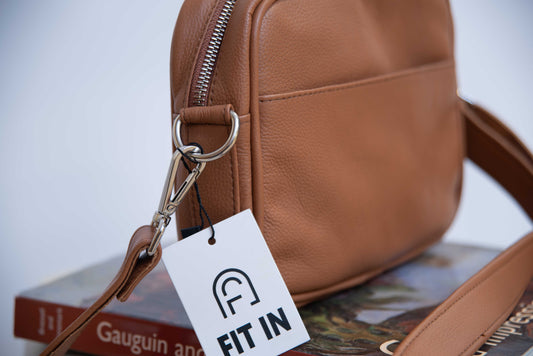 WINDSOR TAN LEATHER CROSSBODY-BAG