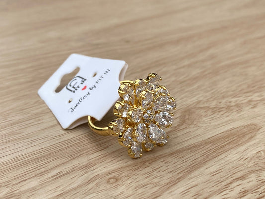 Luxe Petal Spinner ring