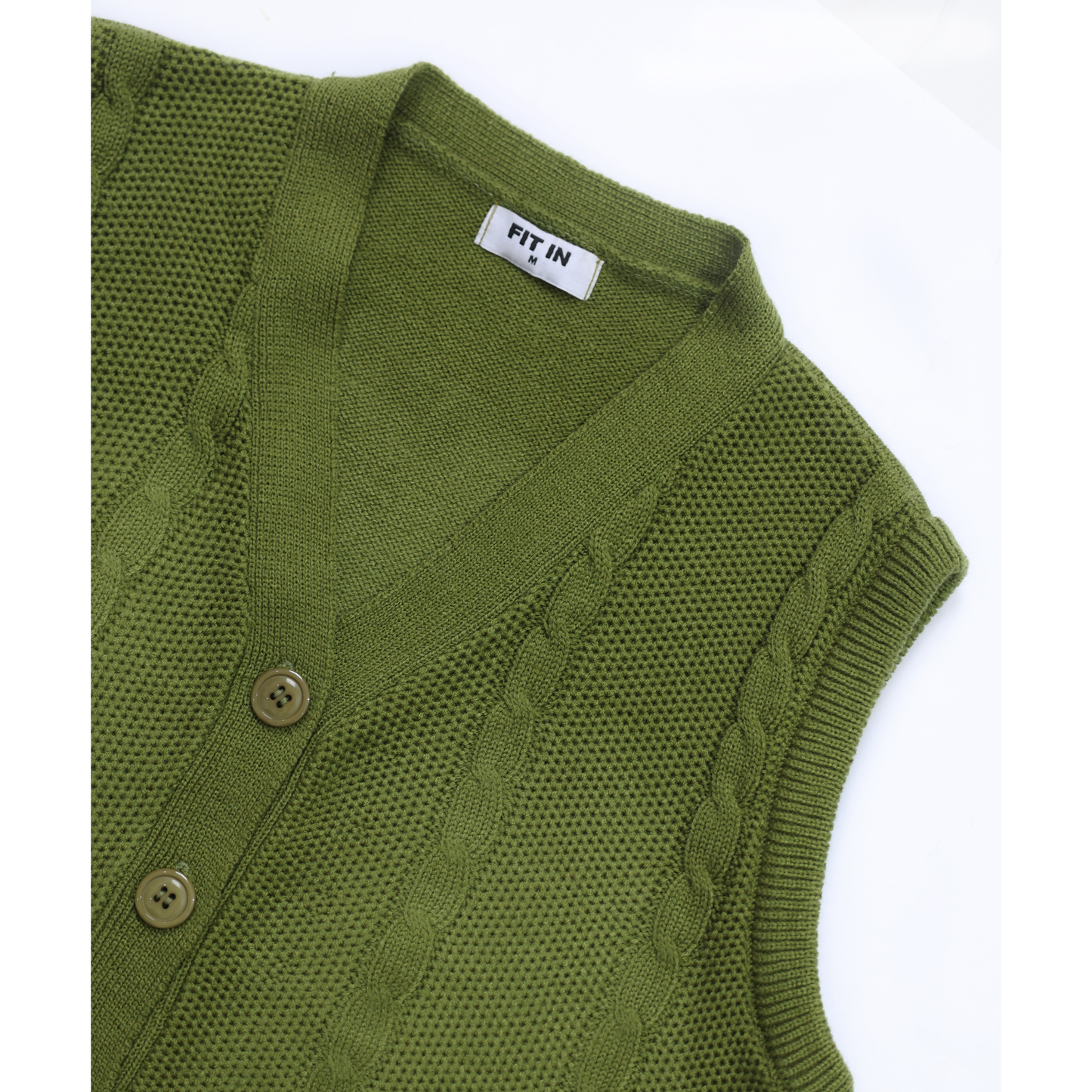 Twisted Sleeveless Sweater