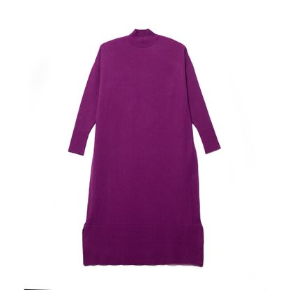 COZY LONG SWEATER DRESS