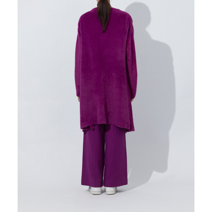 VIOLET PLUSH CO ORD SET