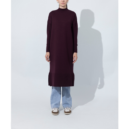 COZY LONG SWEATER DRESS