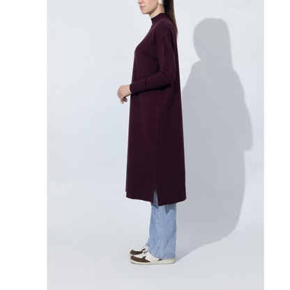 COZY LONG SWEATER DRESS