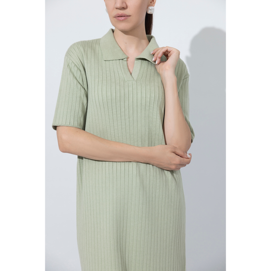 Midi Cocktail Half Sleeves Long Dress