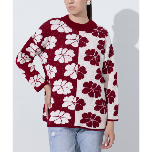 Floral Sweater