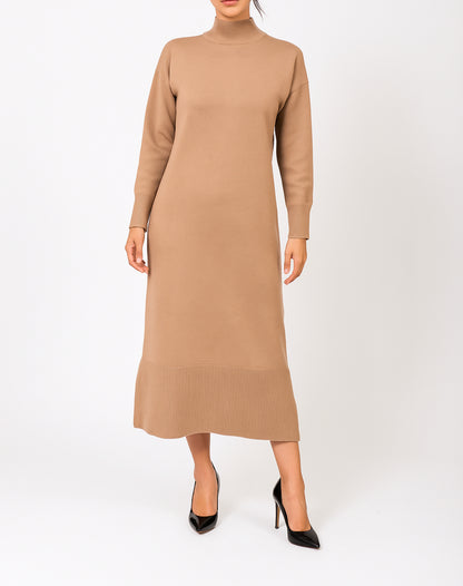 COZY LONG SWEATER DRESS