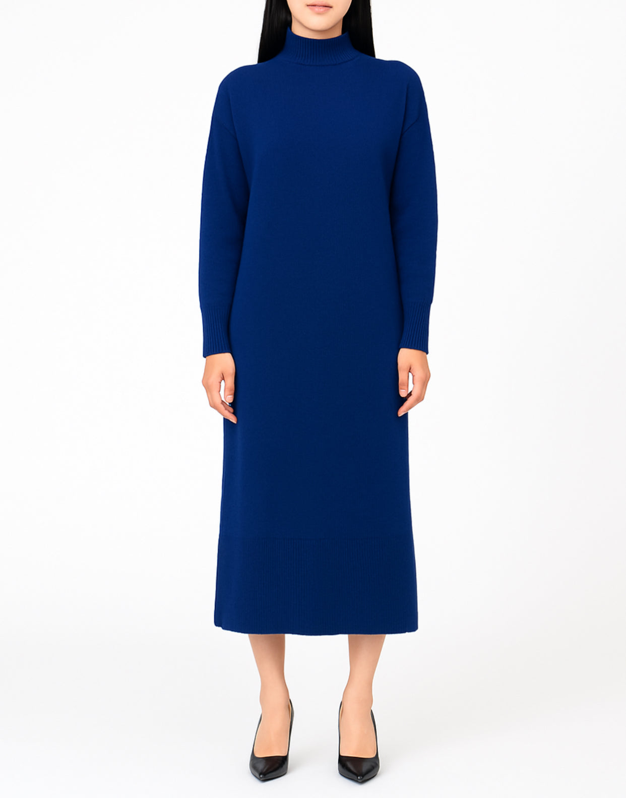 COZY LONG SWEATER DRESS