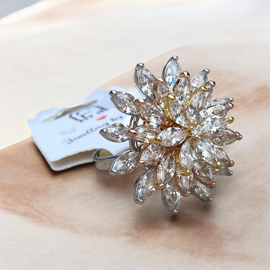 Radiant Lotus Revolve Ring