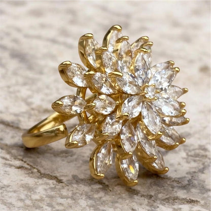 Radiant Lotus Revolve Ring