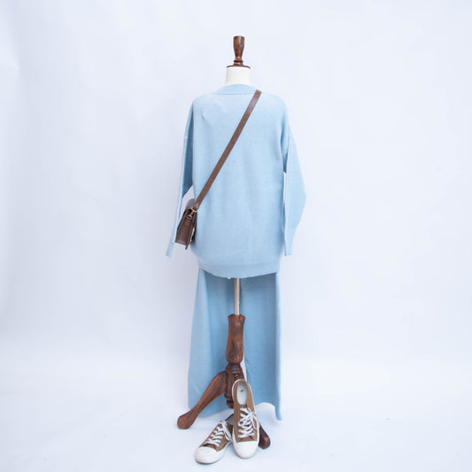 Sky blue co ord set
