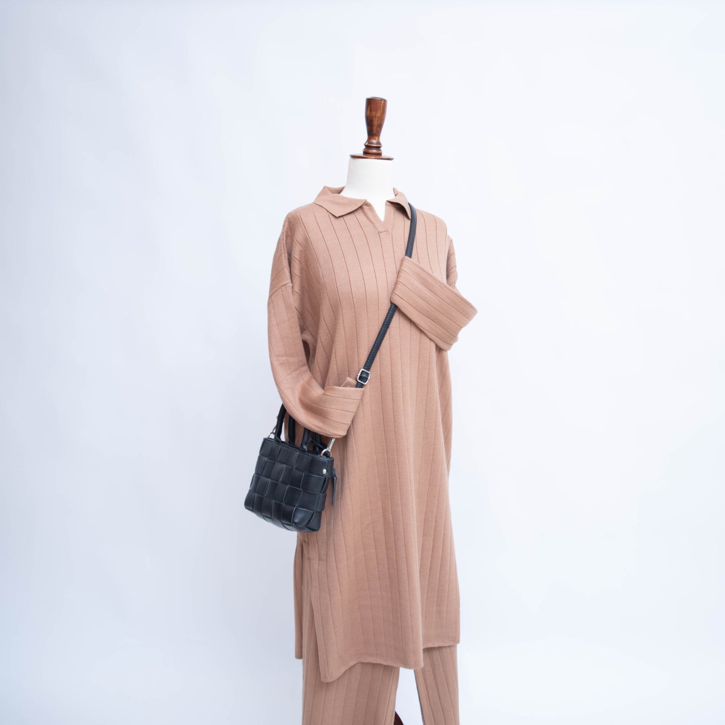 LONG SHIRT CO_ORD SET