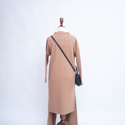 LONG SHIRT CO_ORD SET