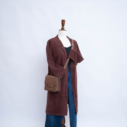 SOFTY MID LENGTH CARDIGAN