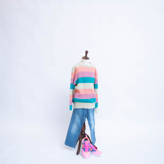 BUBBLE GUM BLISS (SWEATER)