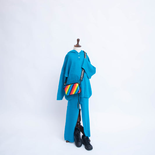 PULLOVER Ocean blue (co-ord set )
