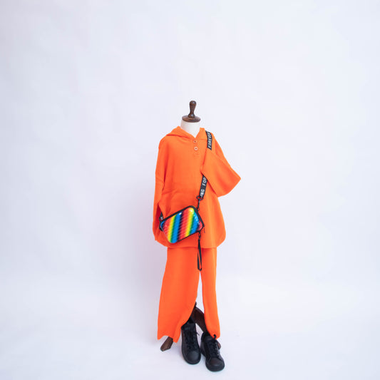PULLOVER PUMPKIN POP(co-ord set )