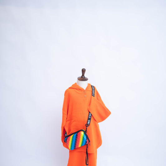 PULLOVER PUMPKIN POP(co-ord set )