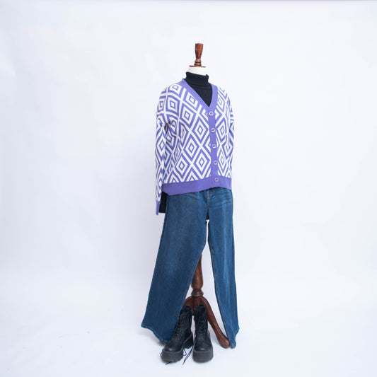DIAMOND CARDIGAN