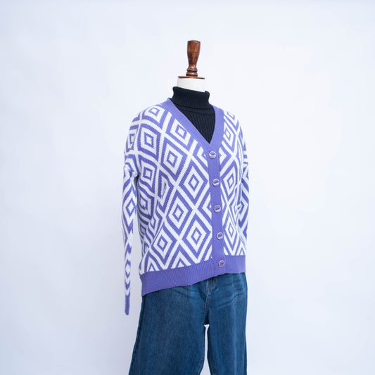 DIAMOND CARDIGAN