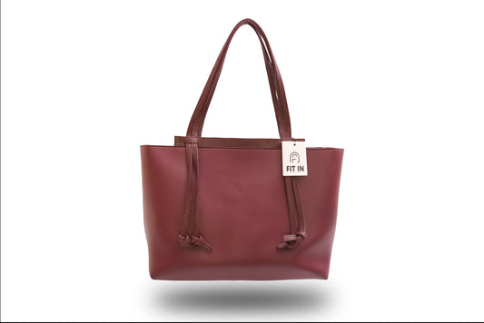 THE BAG ss24 by FITIN (TOTE BAG MAROON )
