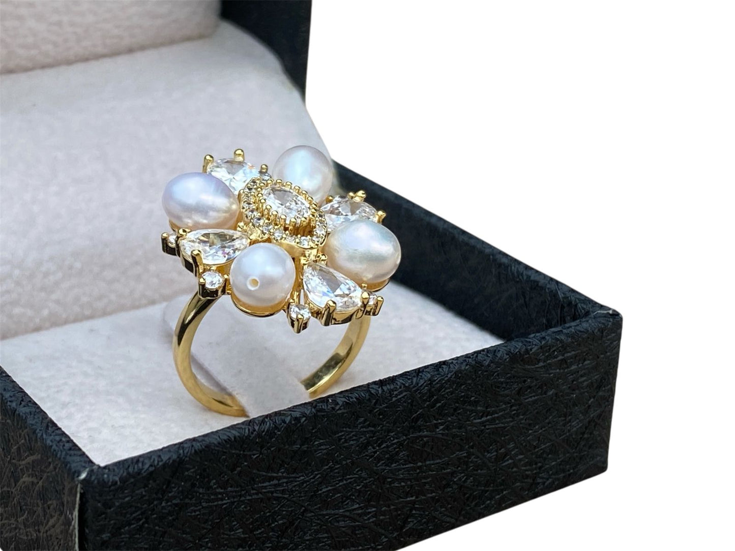 Aurora Pearl ring