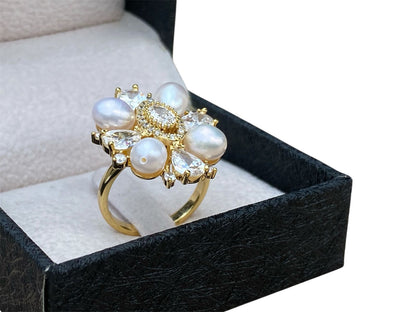 Aurora Pearl ring