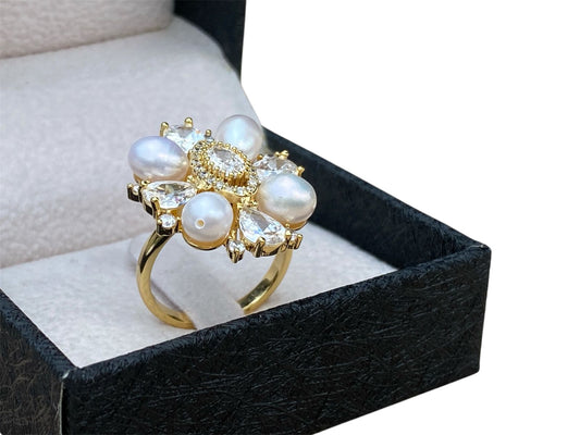 Aurora Pearl ring