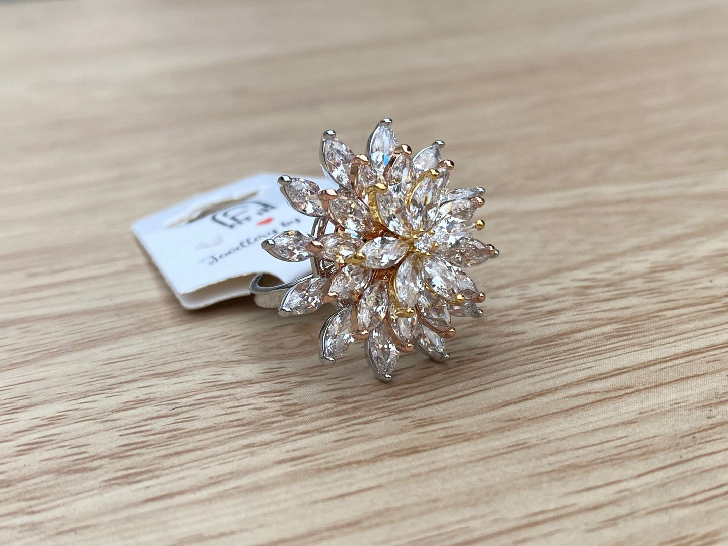 Radiant Lotus Revolve Ring