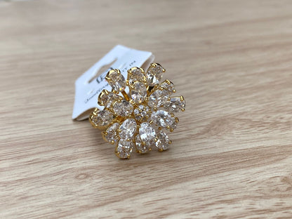 Luxe Petal Spinner ring