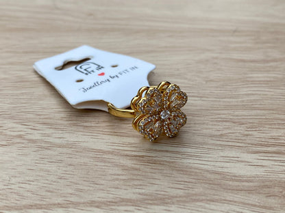 Mini Blossom Spin ring