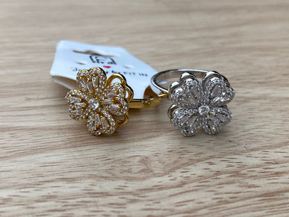 Mini Blossom Spin ring
