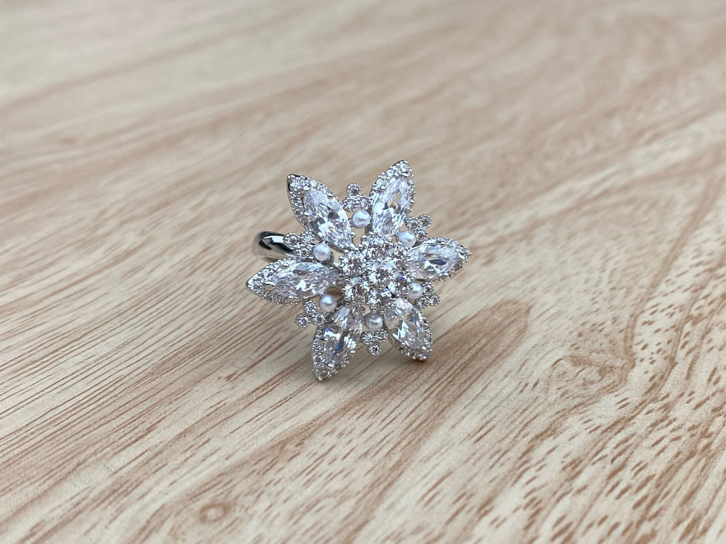 Floral Cluster Ring