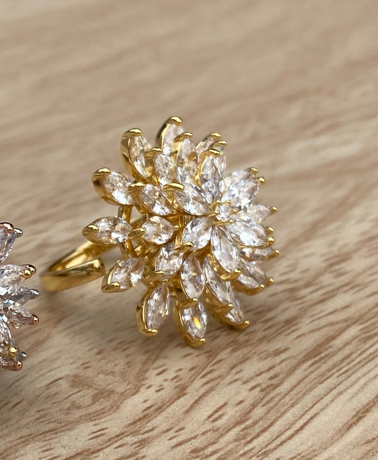 Radiant Lotus Revolve Ring