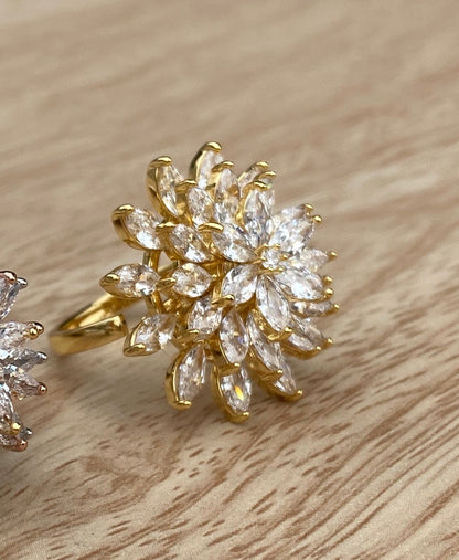 Radiant Lotus Revolve Ring