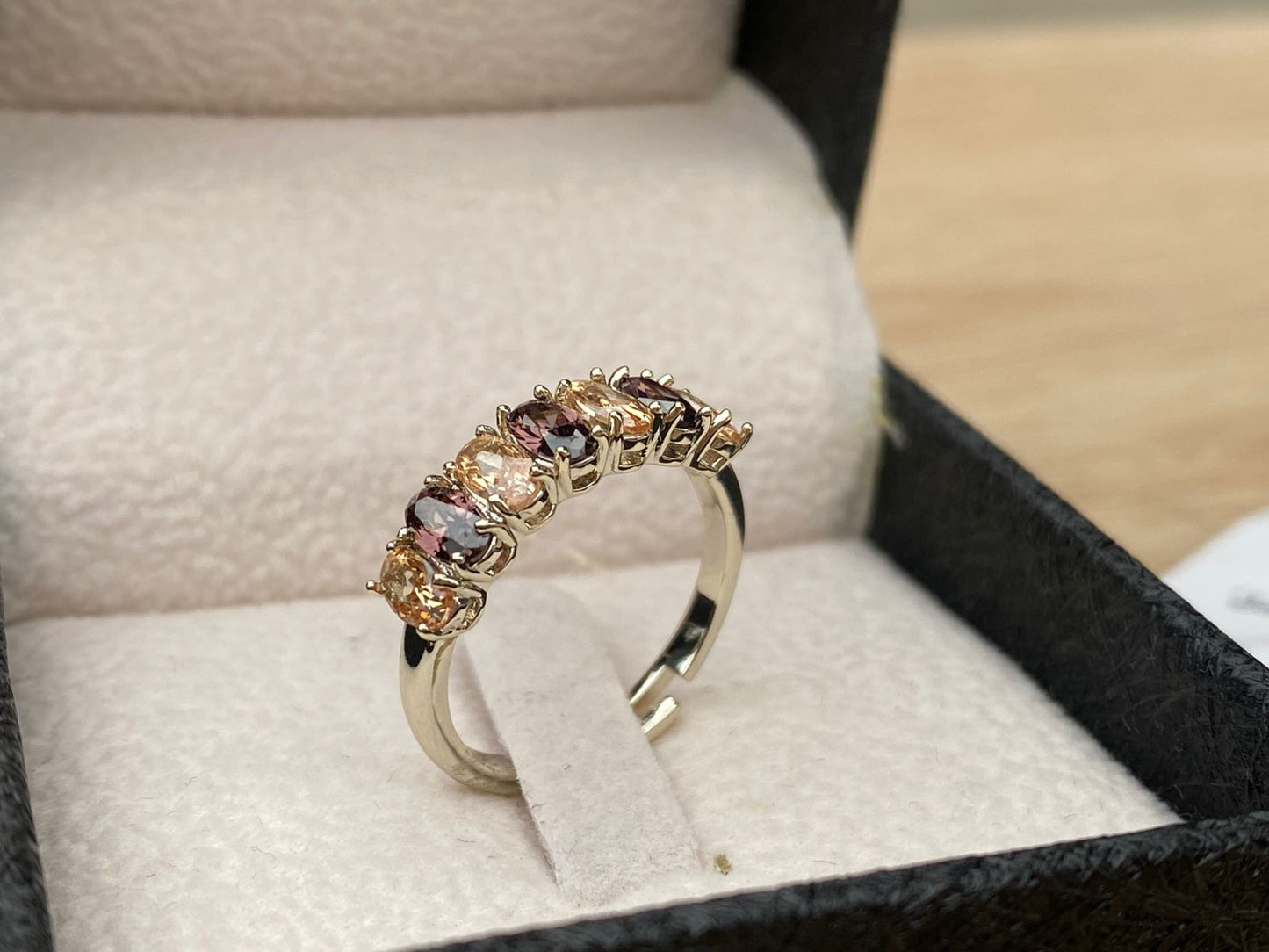 Sapphire Sparkle Ring