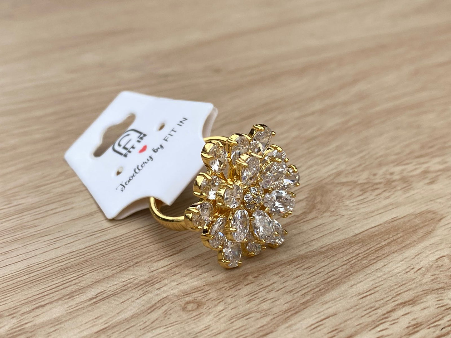 Luxe Petal Spinner ring