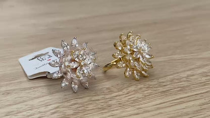 Radiant Lotus Revolve Ring