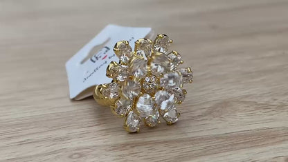 Luxe Petal Spinner ring